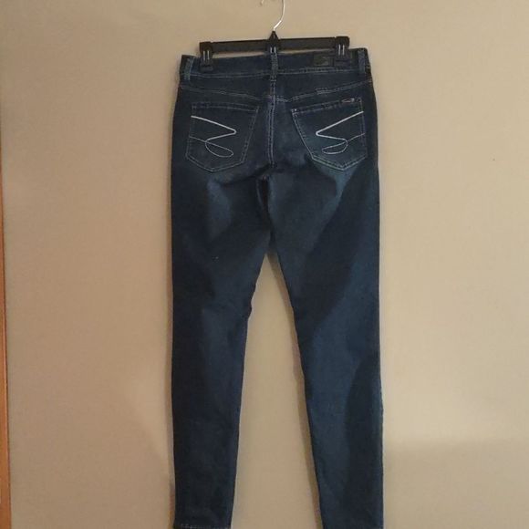 Seven7 Size 6 Skinny Ankle Jeans Metallic Thread - Picture 4 of 10